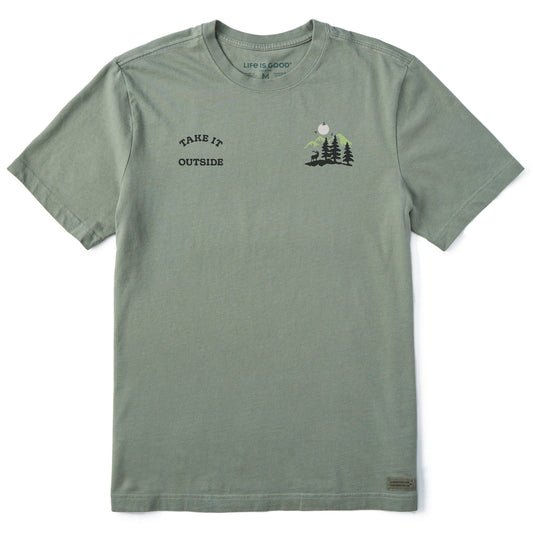 Men's Take it Outside Vista Medley Short Sleeve Tee