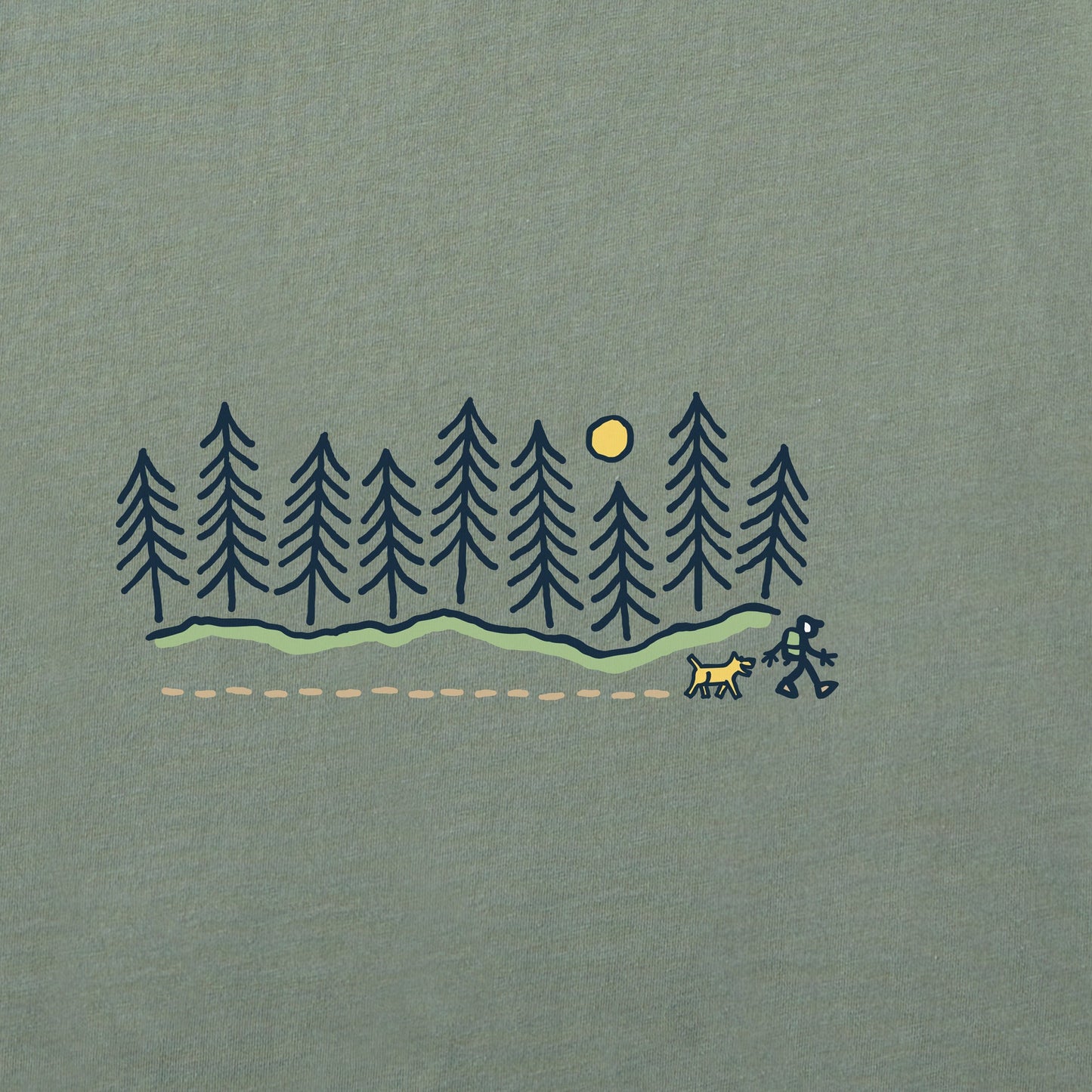 Men's Hiking in the Woods Medley Short Sleeve Tee
