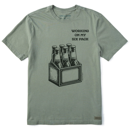 Men's Workin on My Six Pack Short Sleeve Tee