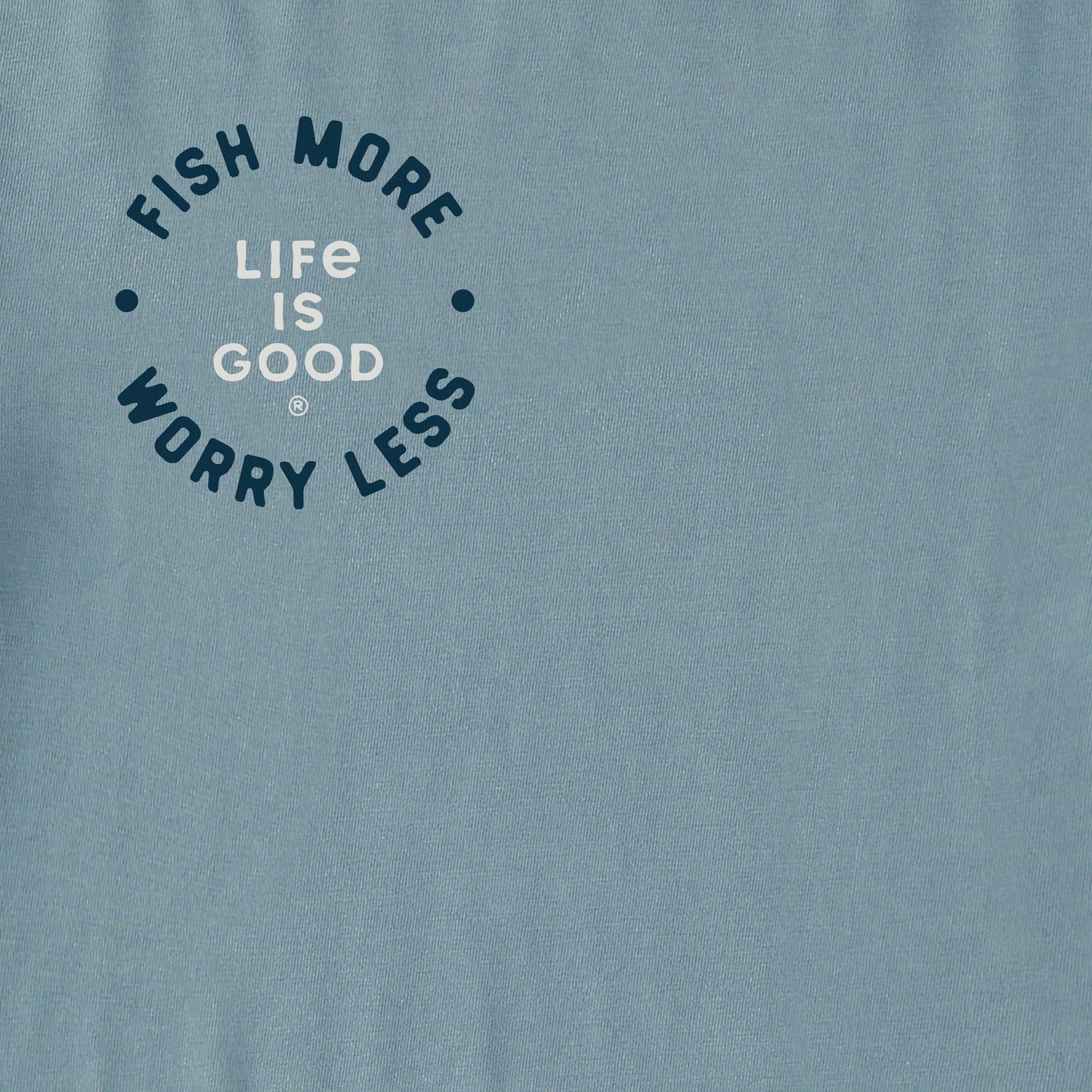 Men's Fish More Stack Short Sleeve Crusher Tee