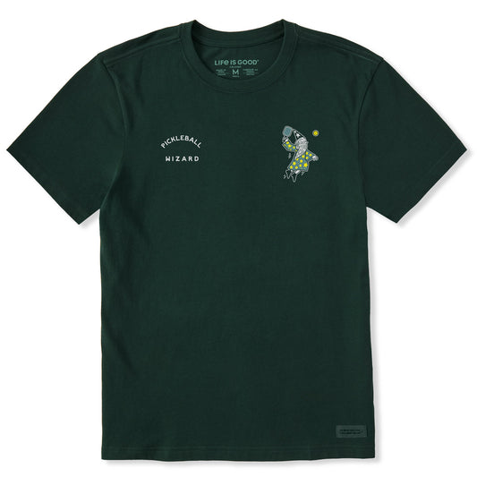 Men's Pickleball Wizard Medley Short Sleeve Crusher Tee