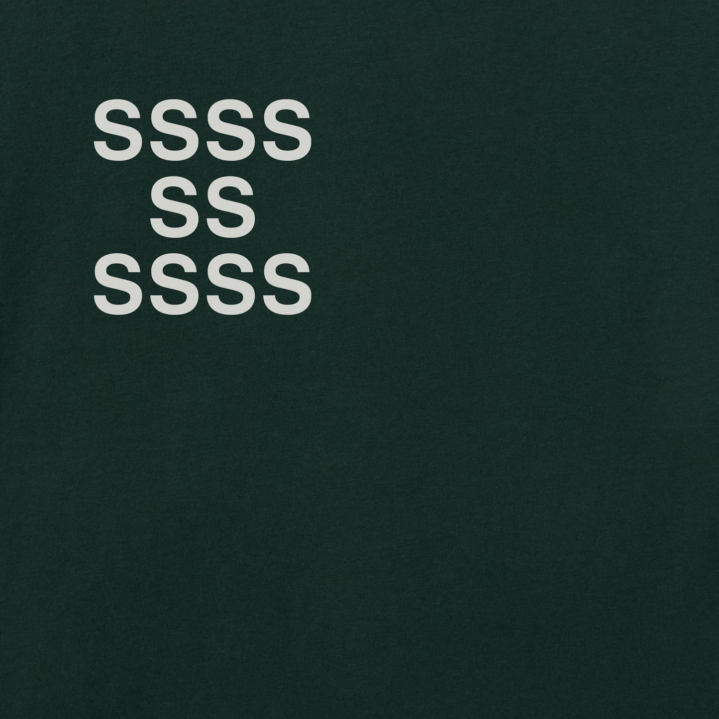 Men's SSSSSS Snake Short Sleeve Crusher Tee