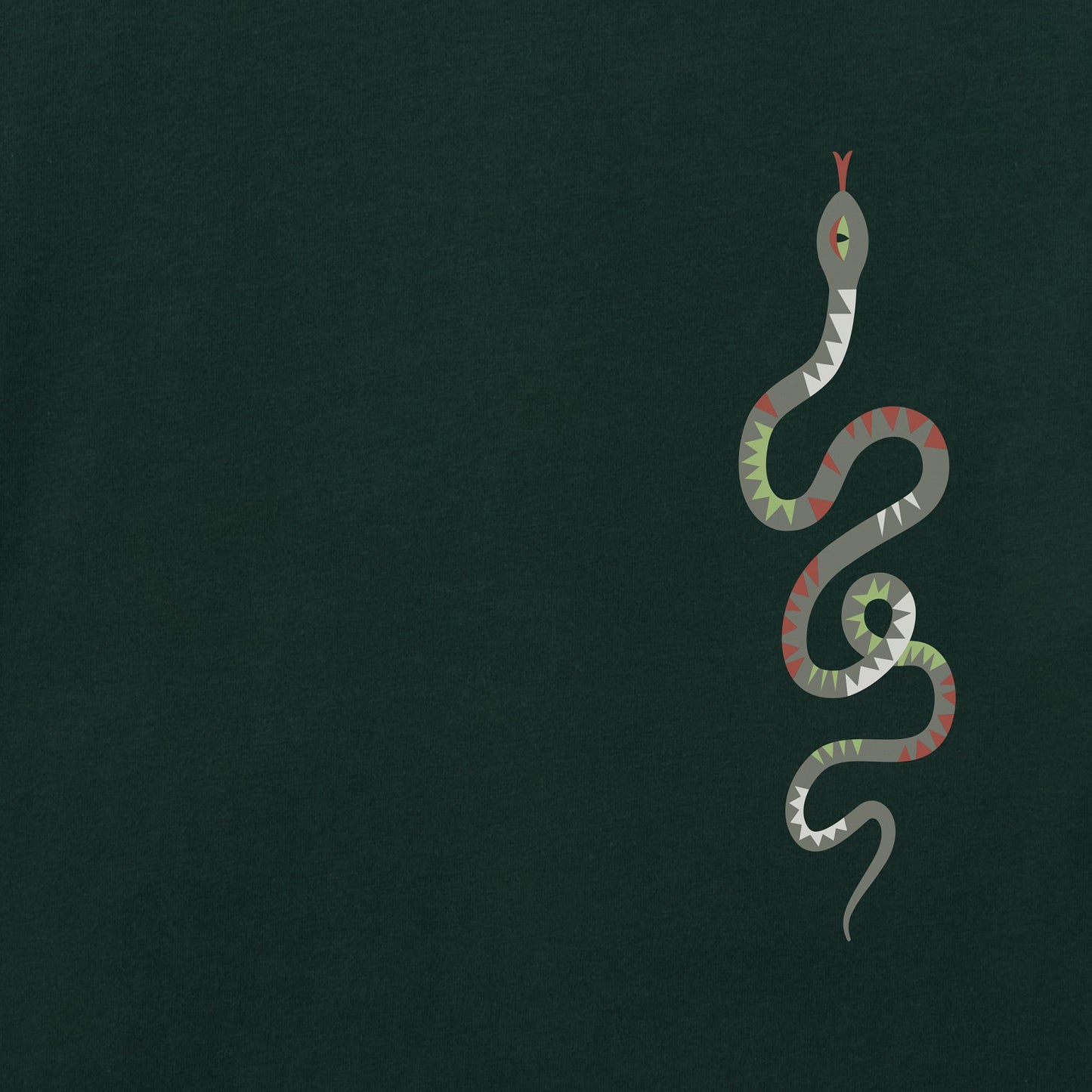 Men's SSSSSS Snake Short Sleeve Crusher Tee