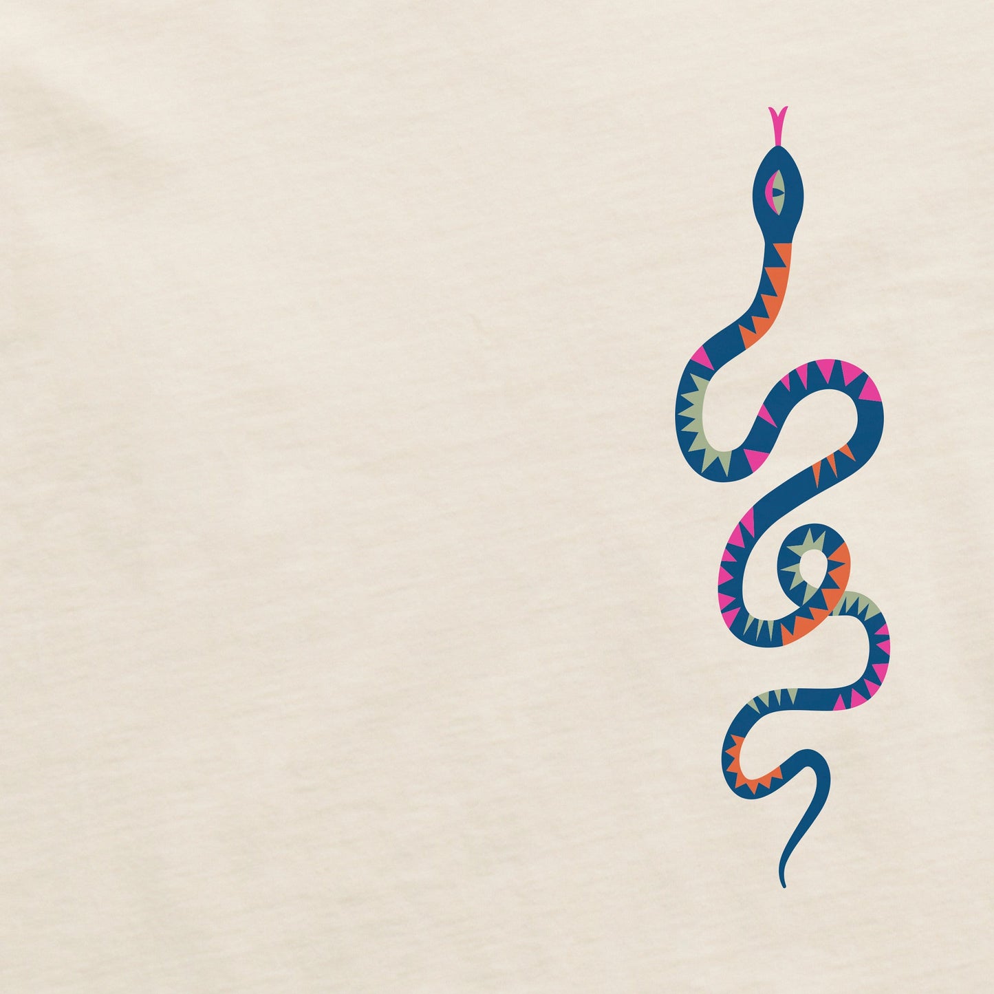 Women's SSSSSS Snake Short Sleeve Crusher Tee