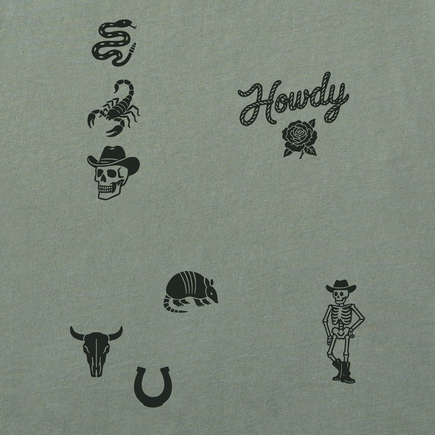 Women's Cowboy Medley Short Sleeve Crusher Tee