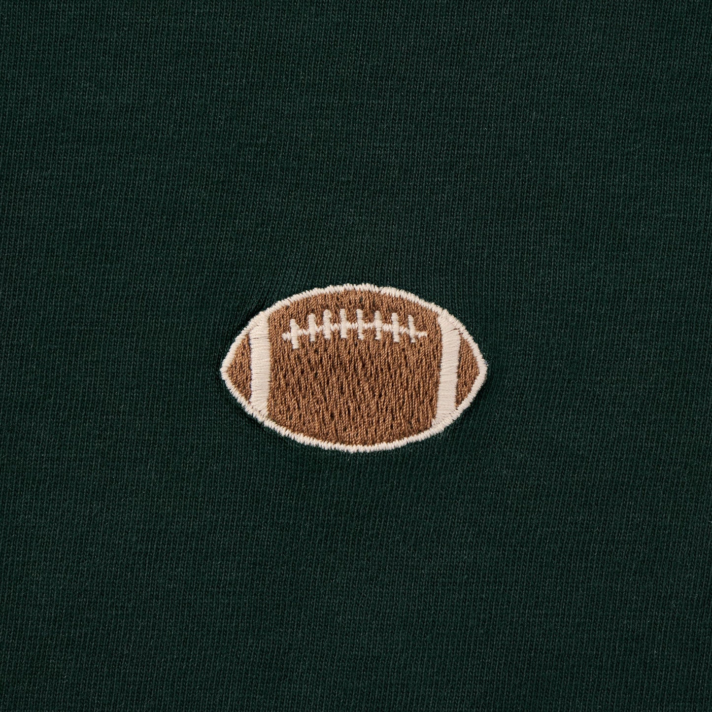 Men's Football Embroidery Short Sleeve Crusher Tee