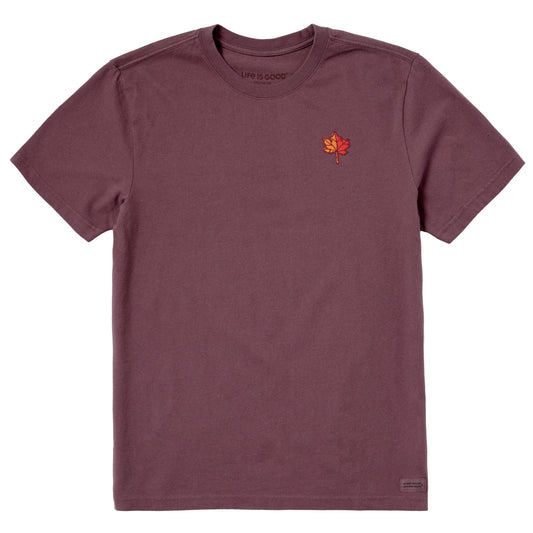 Men's Maple Leaf Short Sleeve Crusher Tee