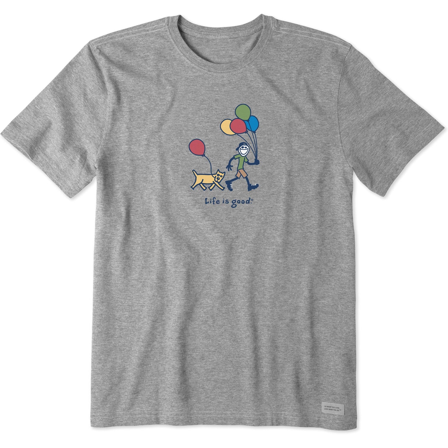 Men's Jake and Rocket Balloons Short Sleeve Tee