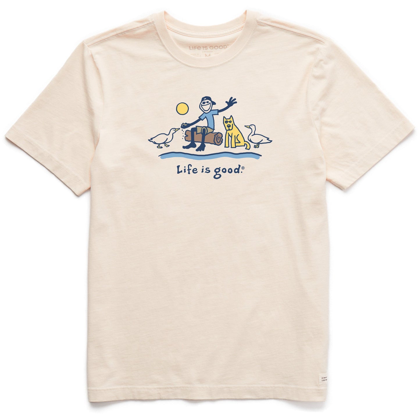 Men's Jake and Rocket Ducks Short Sleeve Crusher Tee