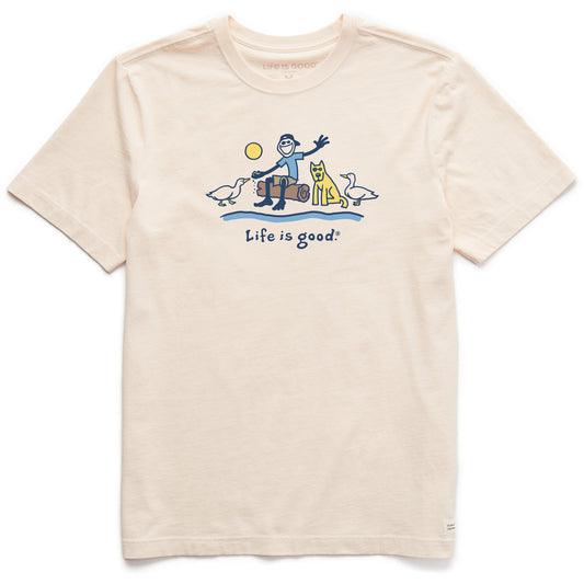 Men's Jake and Rocket Ducks Short Sleeve Crusher Tee