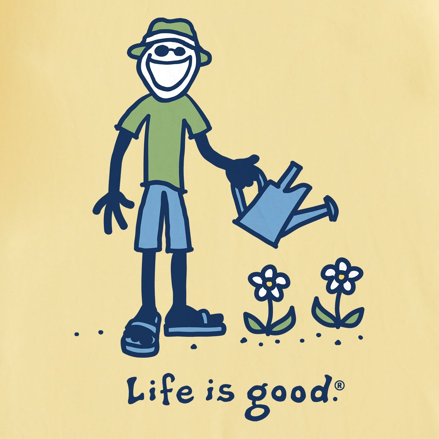 Women's Jake Flowers Short Sleeve Crusher Tee