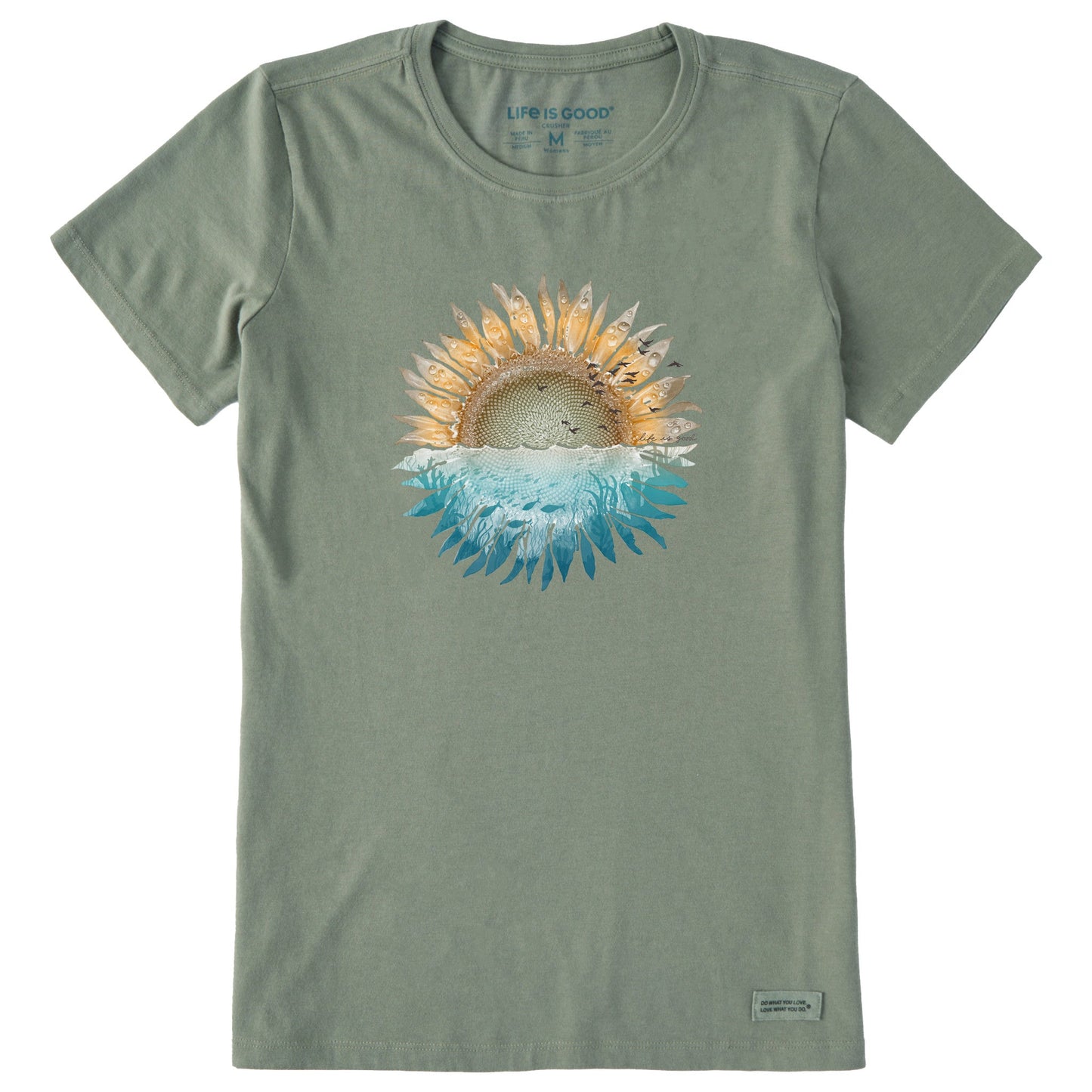 Women's Under Sunflower Short Sleeve Crusher Tee