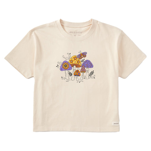 Women's Mushroom Magic Short Sleeve Crusher Boxy Tee
