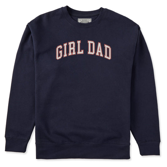 Adult Unisex Girl Dad Every Wear Crew Sweatshirt