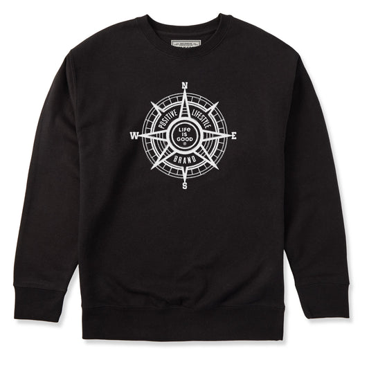 Adult Unisex Positive Compass Every Wear Crew Sweatshirt