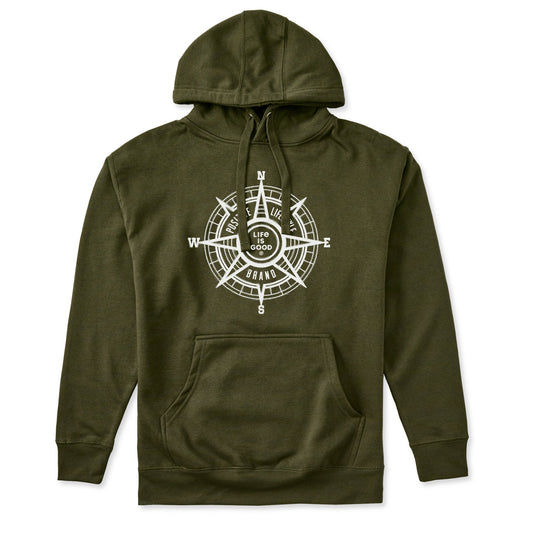 Adult Unisex Positive Compass Every Wear Hoodie Sweatshirt