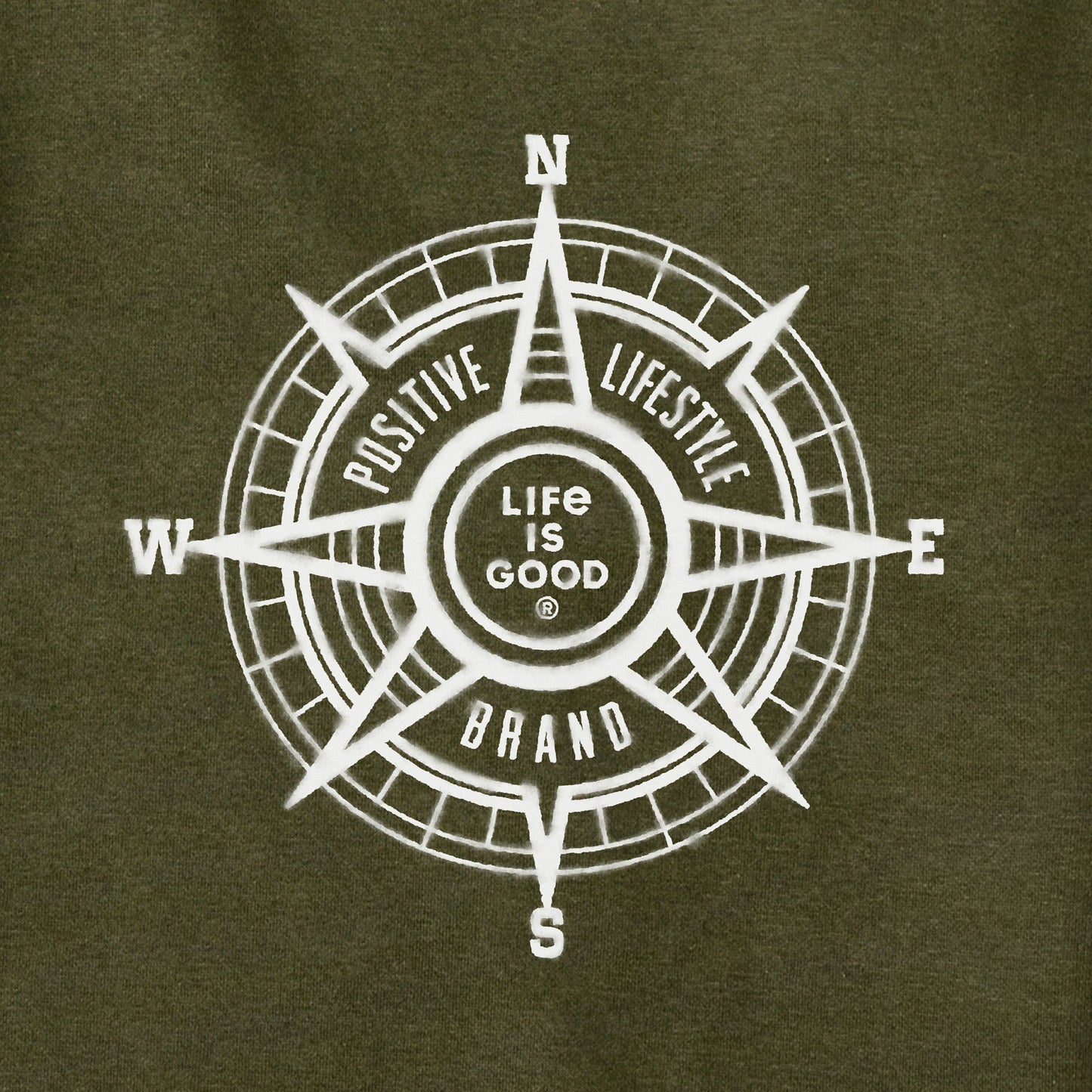 Adult Unisex Positive Compass Every Wear Hoodie Sweatshirt