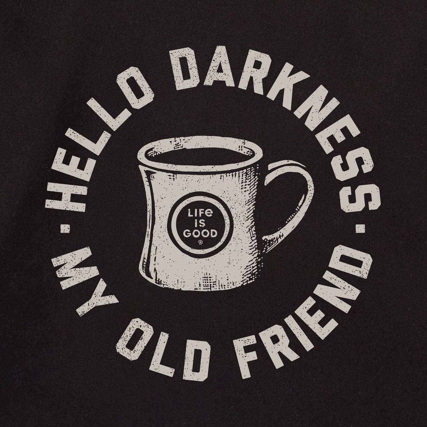 Adult Unisex Hello Darkness My Old Friend Every Wear Hoodie Sweatshirt