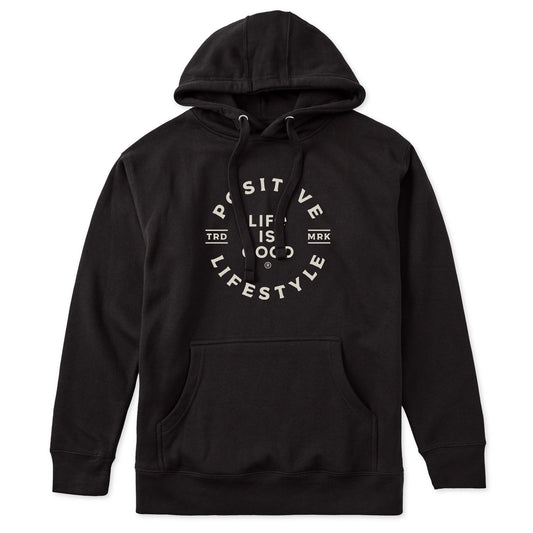 Adult Unisex Positive Lifestyle Circle Every Wear Hoodie Sweatshirt