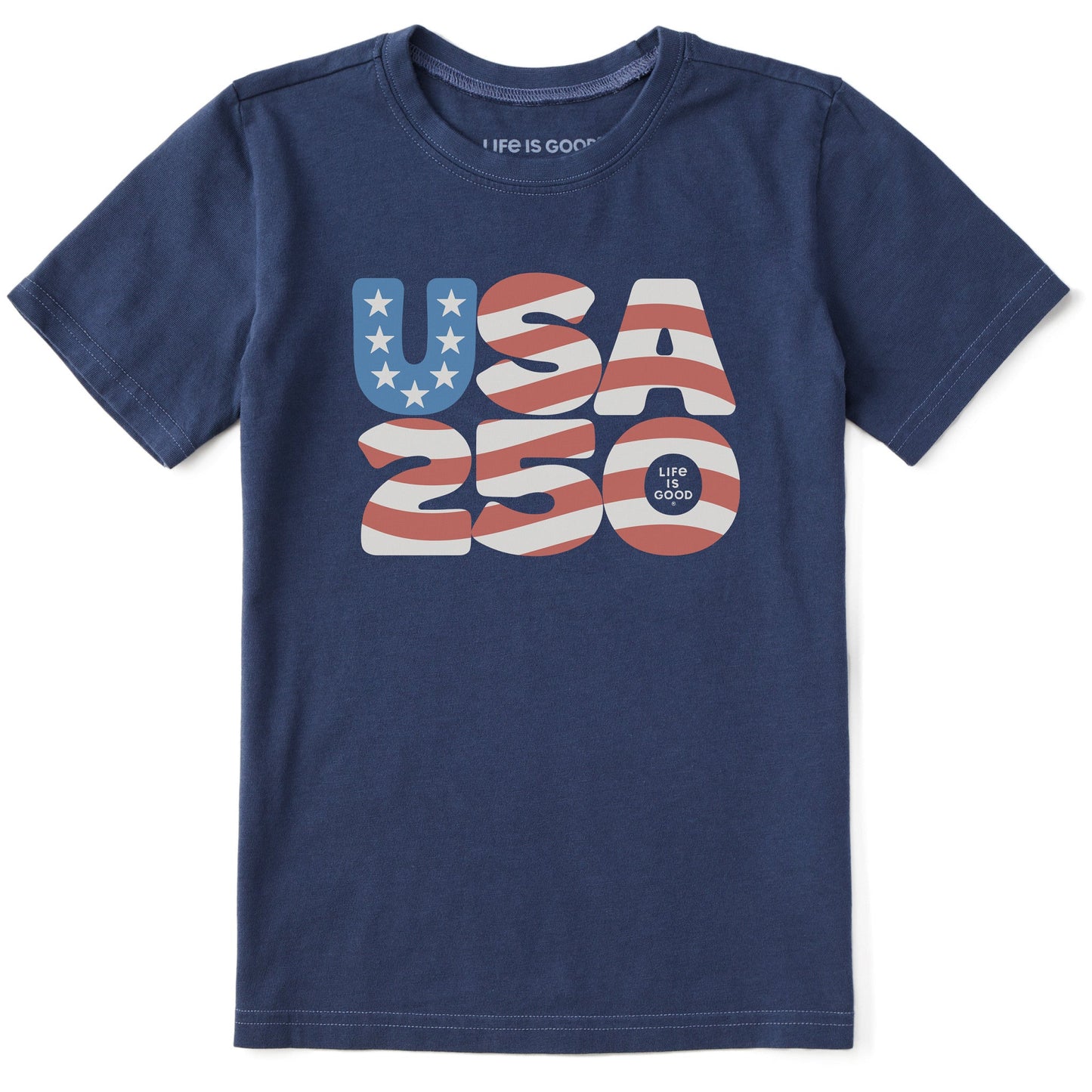 Kids USA 250 Short Sleeve Crusher Tee