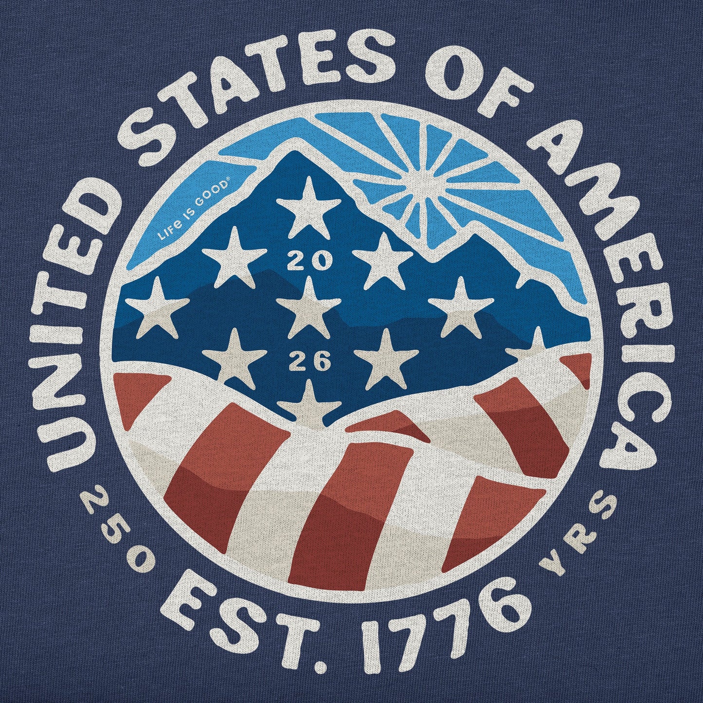 Men's USA Est. 1776 Short Sleeve Tee