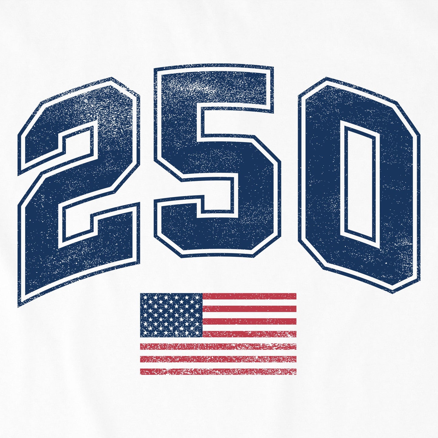 Women's 250 USA Short Sleeve Crusher Boxy Tee