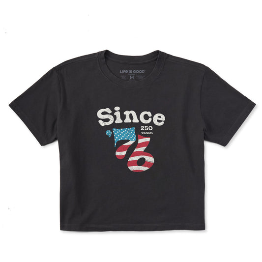 Women's Since '76 Short Sleeve Crusher Boxy Tee