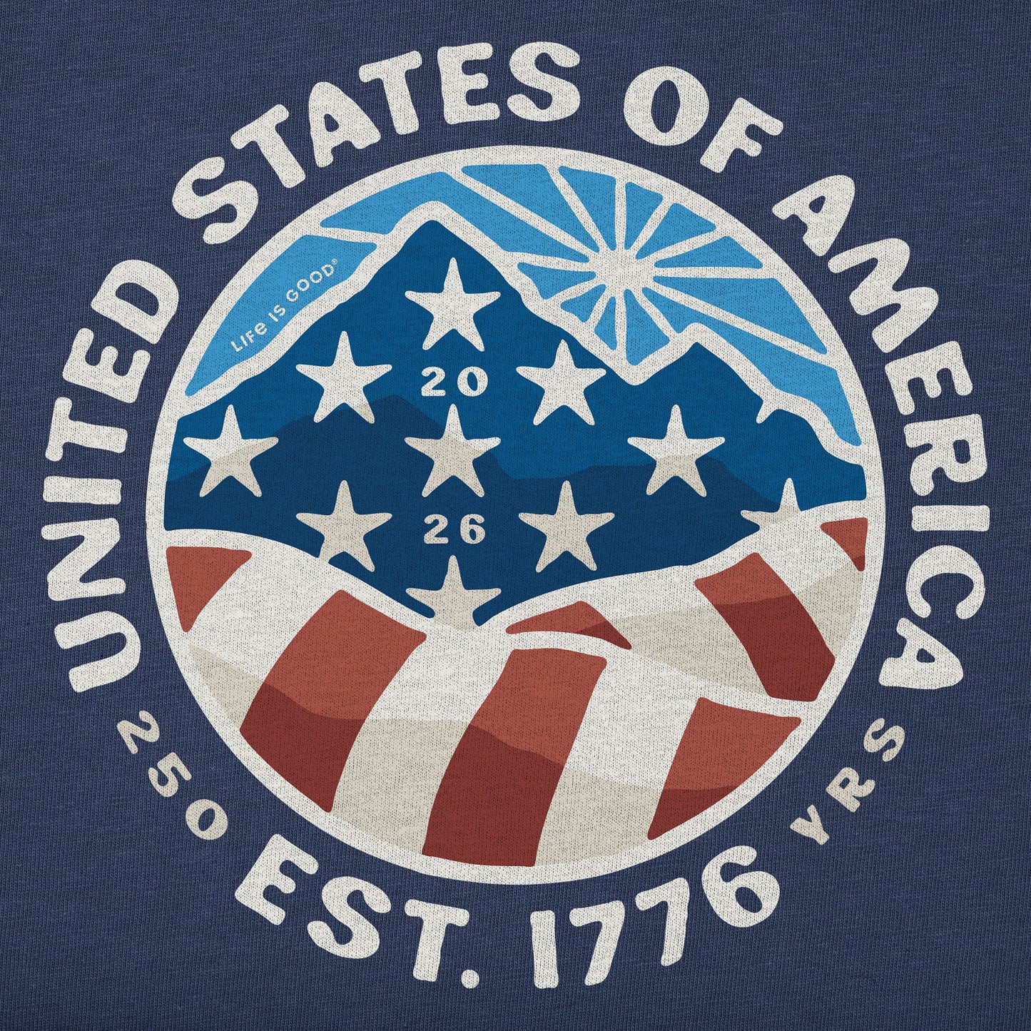 Women's USA Est. 1776 Short Sleeve Tee