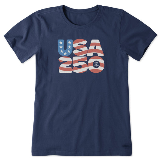 Women's USA 250 Short Sleeve Tee