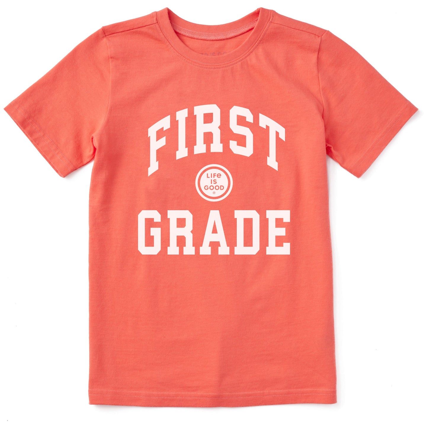 Kids First Grade Short Sleeve Crusher Tee
