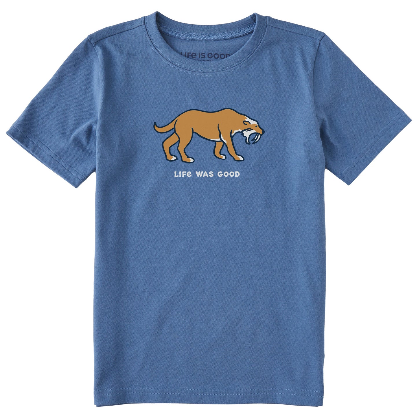 Kids Saber Tooth Short Sleeve Crusher Tee