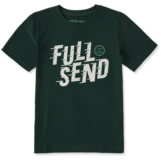 Kids Full Send Short Sleeve Crusher Tee