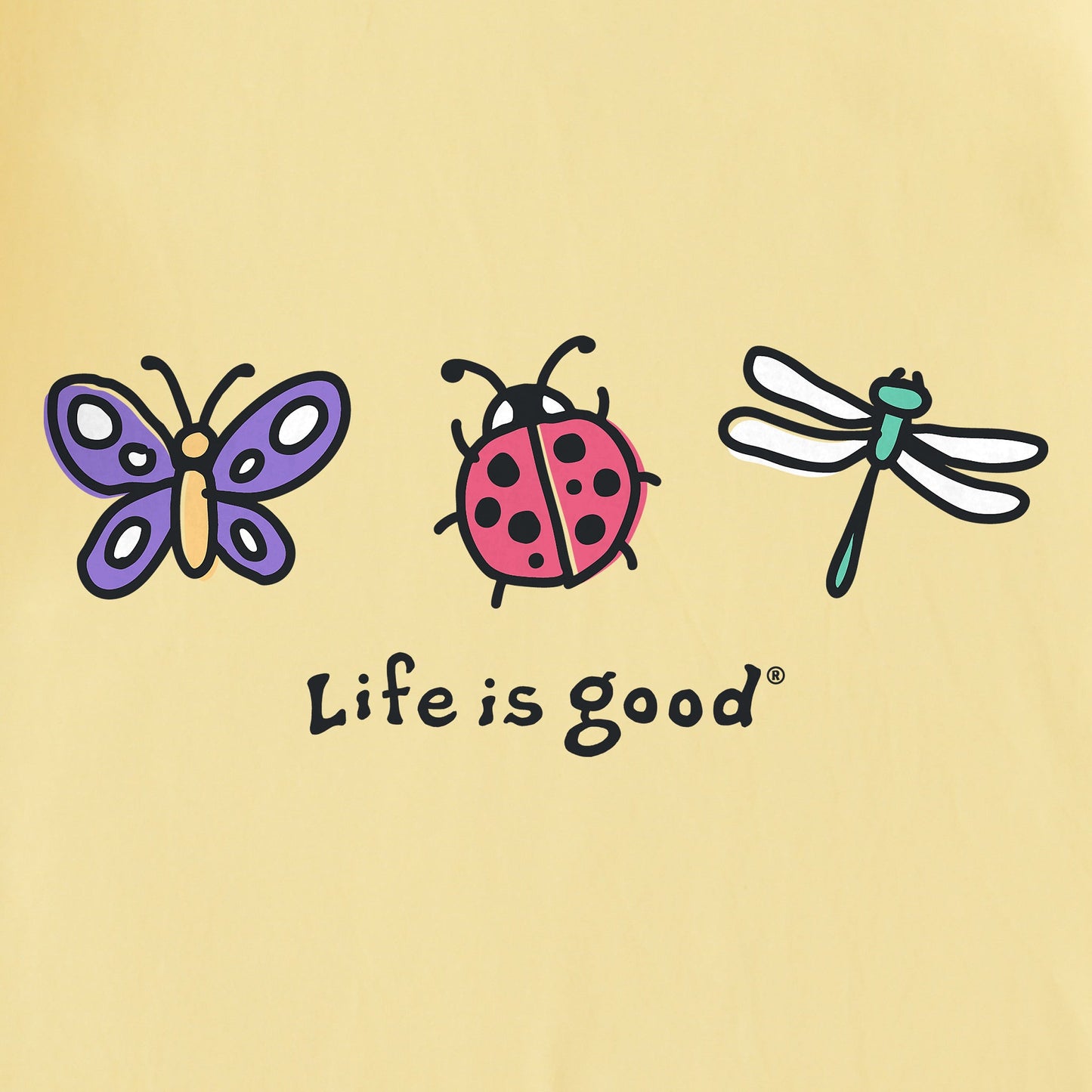 Kids Bug Friends Short Sleeve Crusher Tee