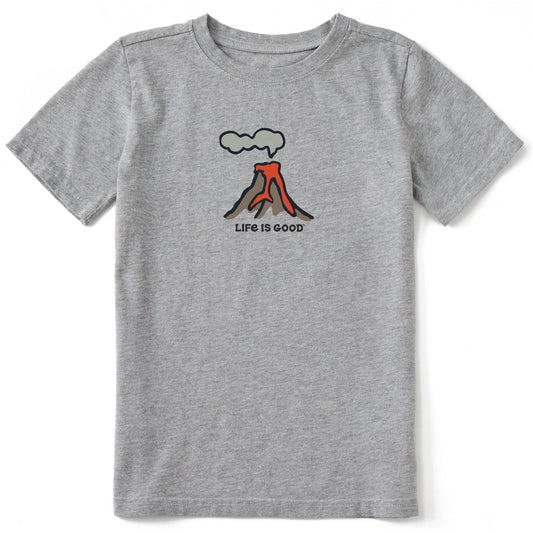 Kids Volcano Short Sleeve Crusher Tee