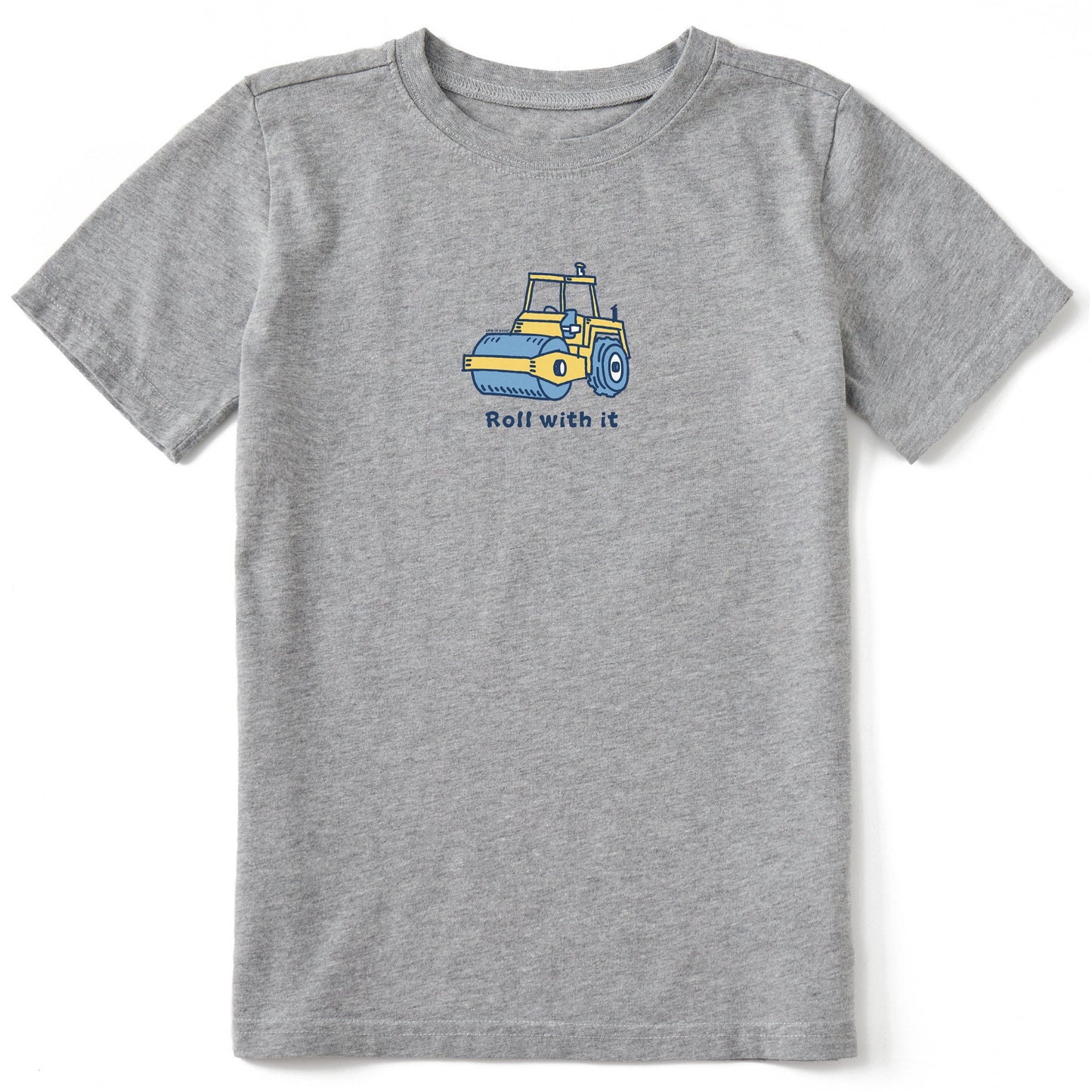 Kids Roll With It Short Sleeve Crusher Tee