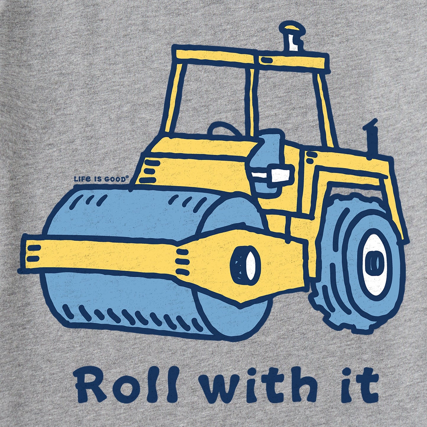 Kids Roll With It Short Sleeve Crusher Tee