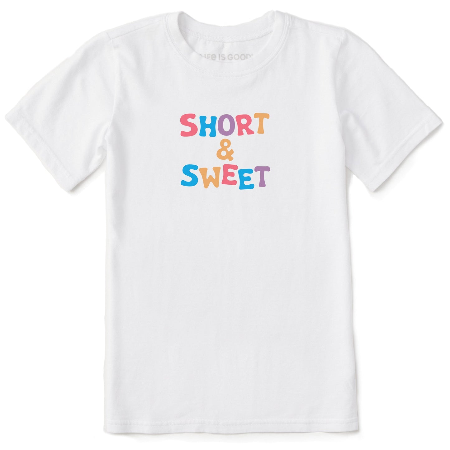 Kids Short & Sweet Short Sleeve Crusher Tee