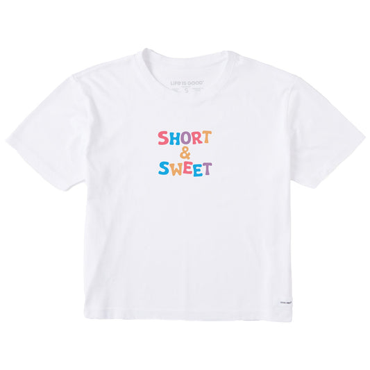 Women's Short & Sweet Short Sleeve Crusher Boxy Tee