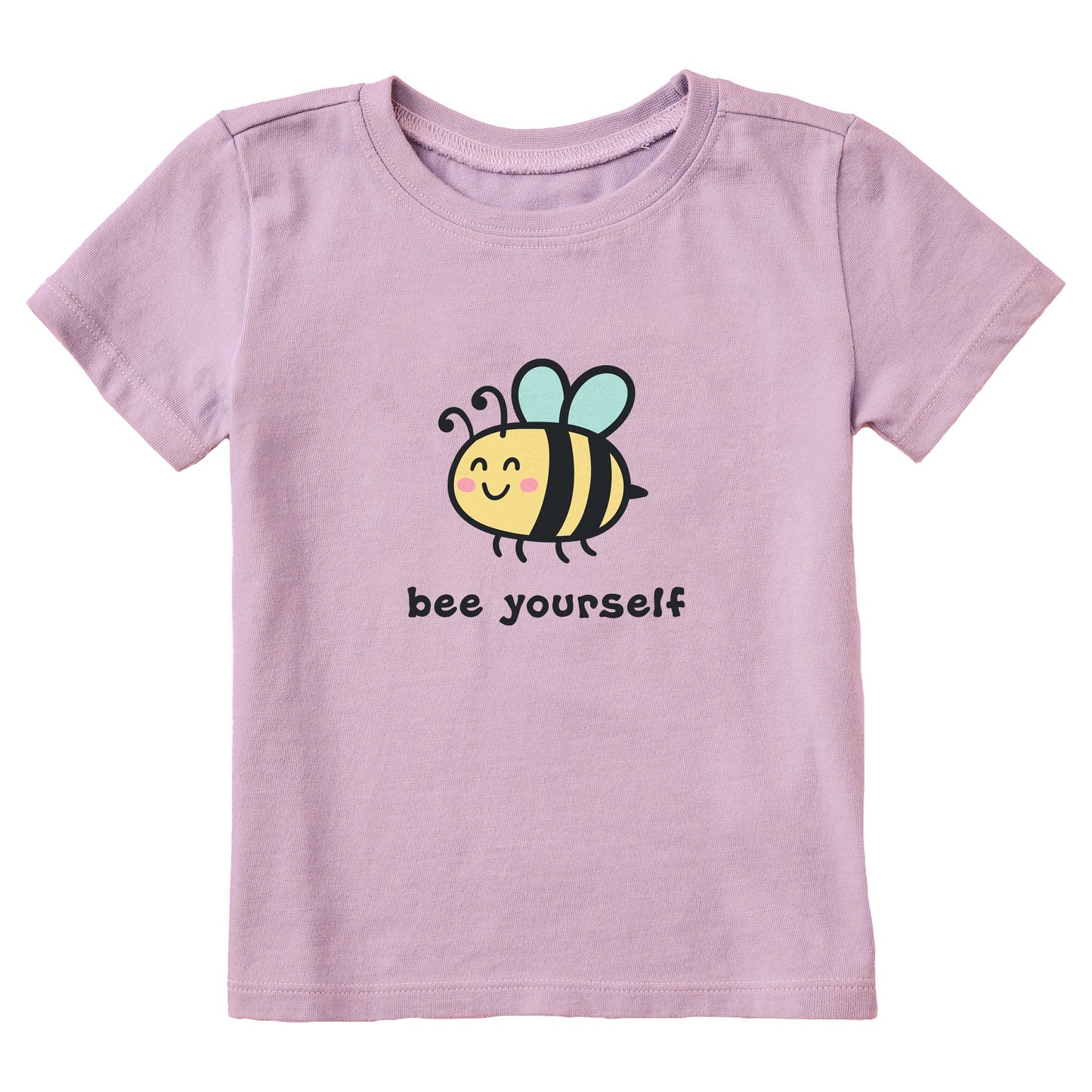 Toddler Bee Yourself Short Sleeve Crusher Tee