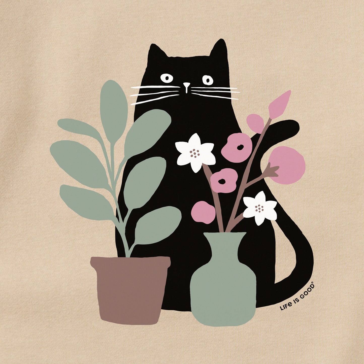 Adult Unisex Can you see the Cat? Every Wear Crew Sweatshirt