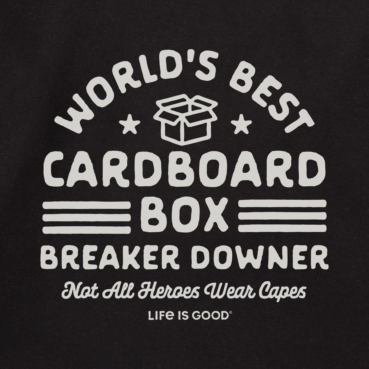 Adult Unisex Cardboard Box Breaker Downer Every Wear Crew Sweatshirt