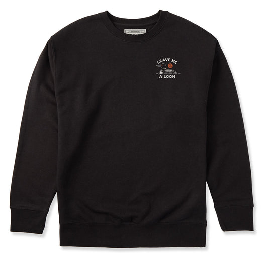 Adult Unisex Leave Me a Loon Every Wear Crew Sweatshirt