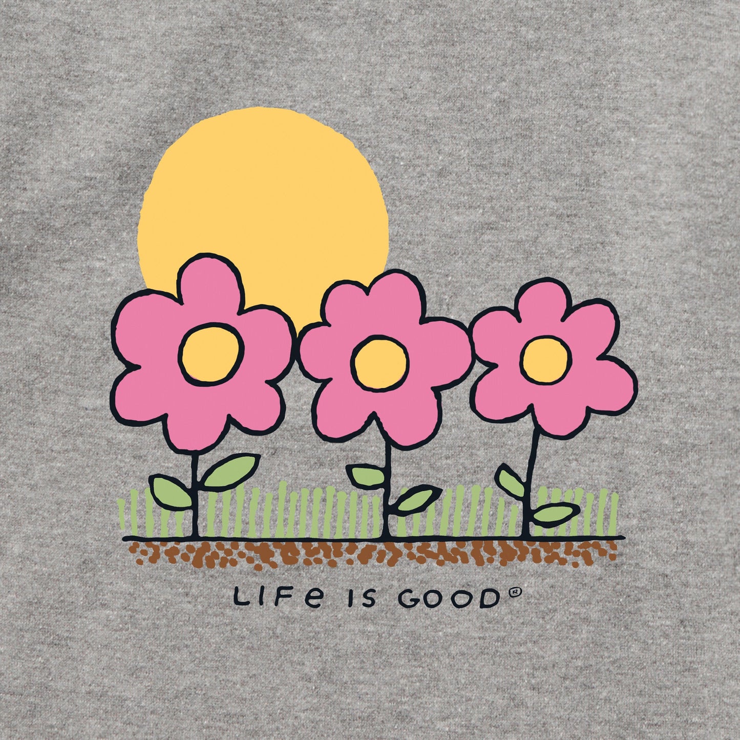 Kids 3 Flowers Every Wear Hoodie Sweatshirt