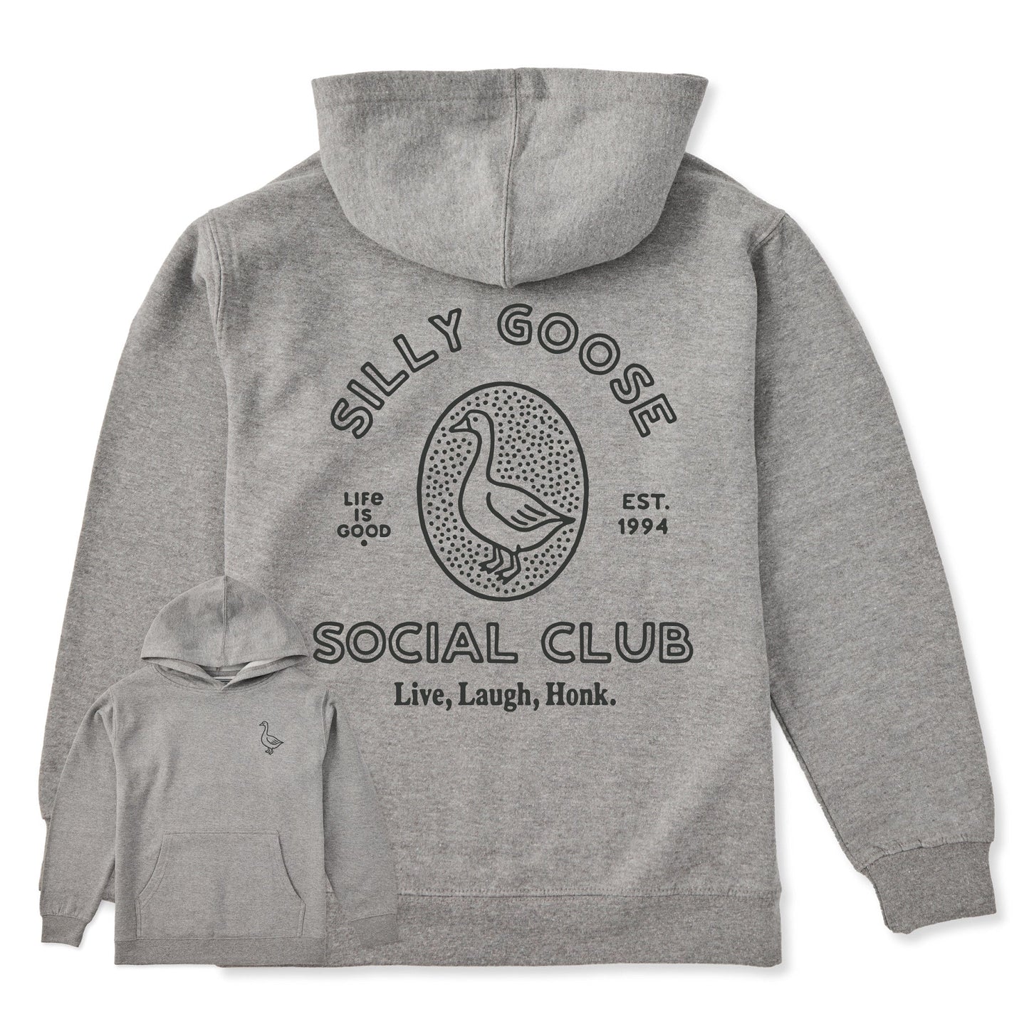 Kids Silly Goose Social Club Every Wear Hoodie Sweatshirt