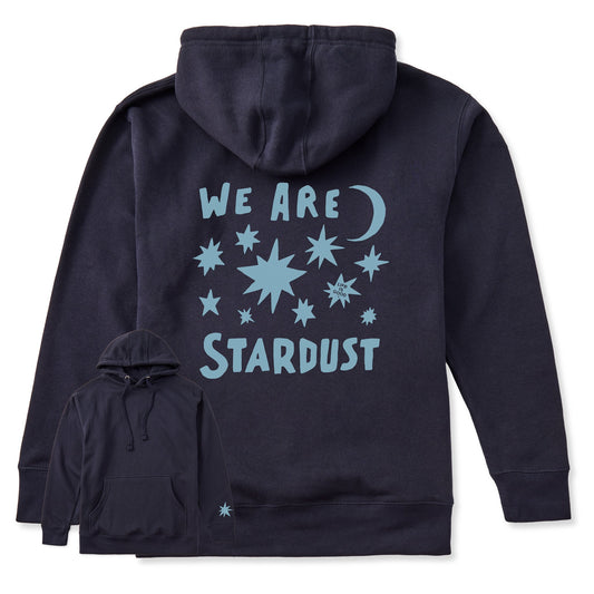 Adult Unisex Bold We Are Stardust Every Wear Hoodie Sweatshirt
