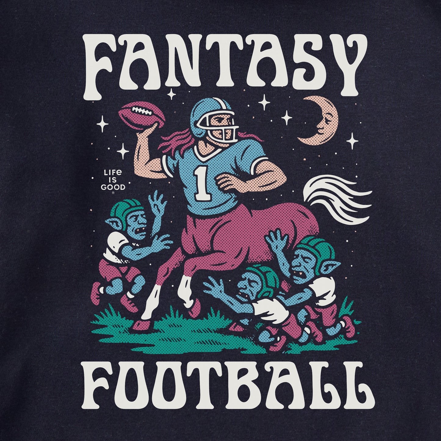 Adult Unisex Centaur Fantasy Football Every Wear Hoodie Sweatshirt