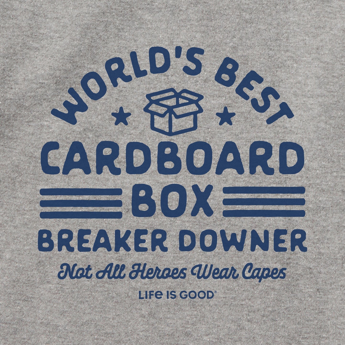 Adult Unisex Cardboard Box Breaker Downer Every Wear Hoodie Sweatshirt