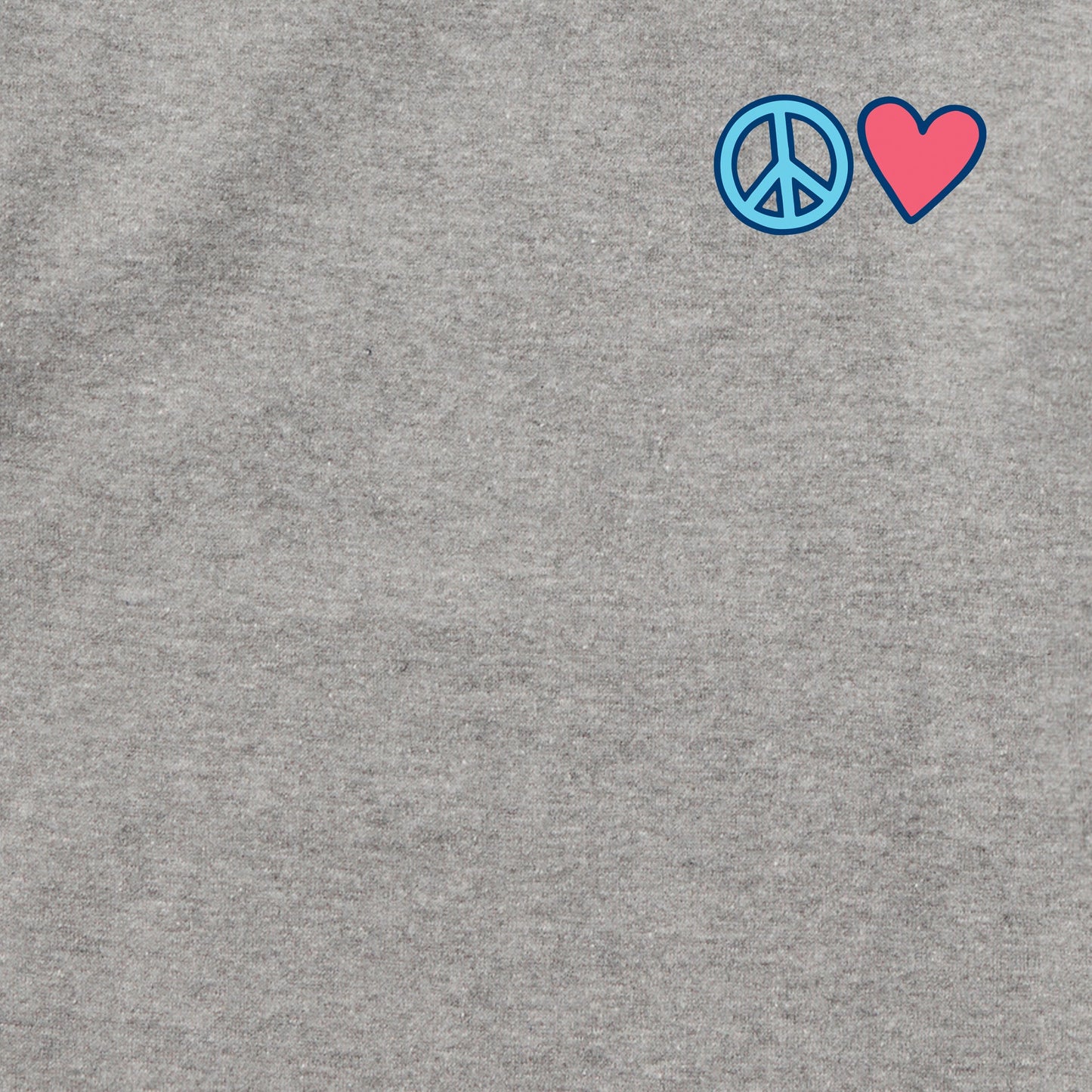 Kids Peace and Love Together Every Wear Hoodie Sweatshirt