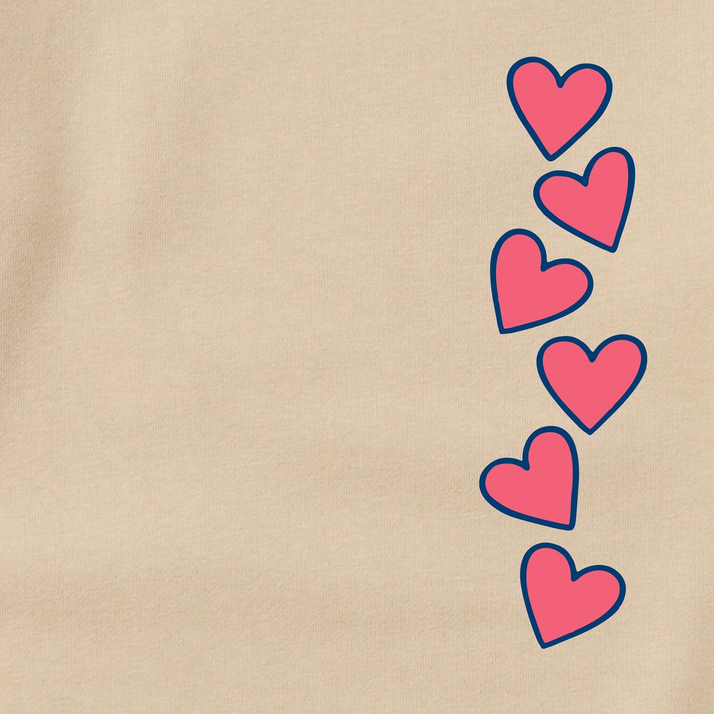 Adult Unisex Peace and Love Together Every Wear Crew Sweatshirt