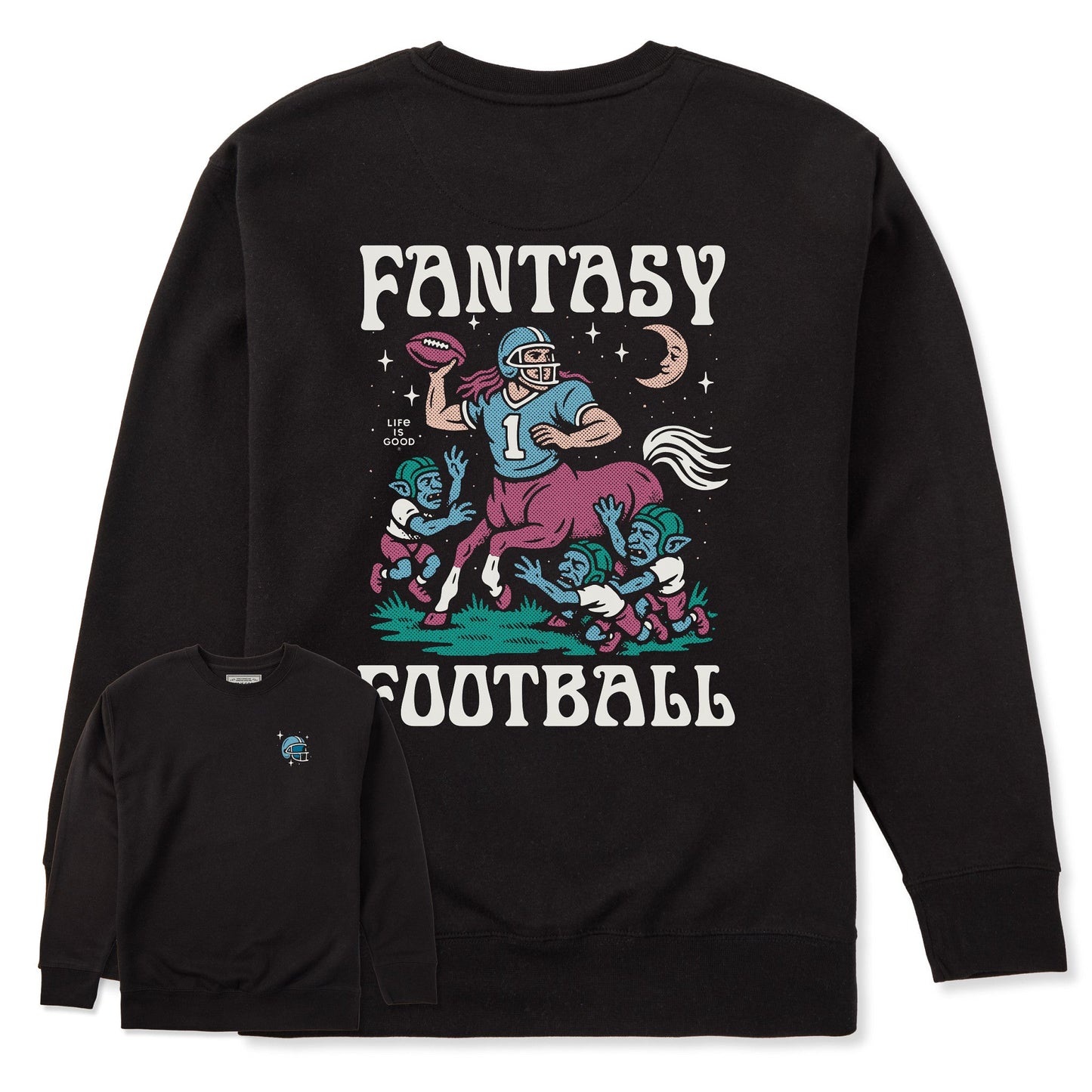 Adult Unisex Centaur Fantasy Football Every Wear Crew Sweatshirt